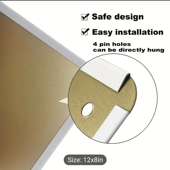 1pc Daily Bedtime Routine Reward Chart, Tin Sign - Picture 3 of 4